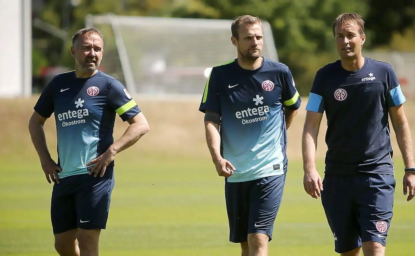 Keld Bordinggaard var assistenttræner i Mainz, da Kasper Hjulmand var cheftræner. EPA/FREDRIK VON ERICHSEN