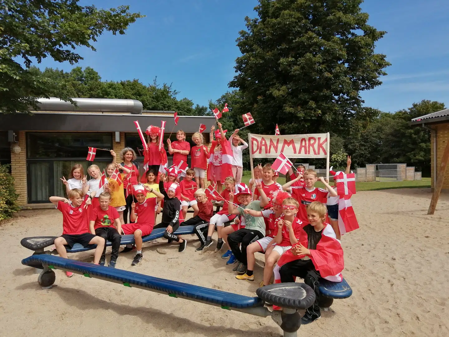 2. klasse fra Ebberup Skole.