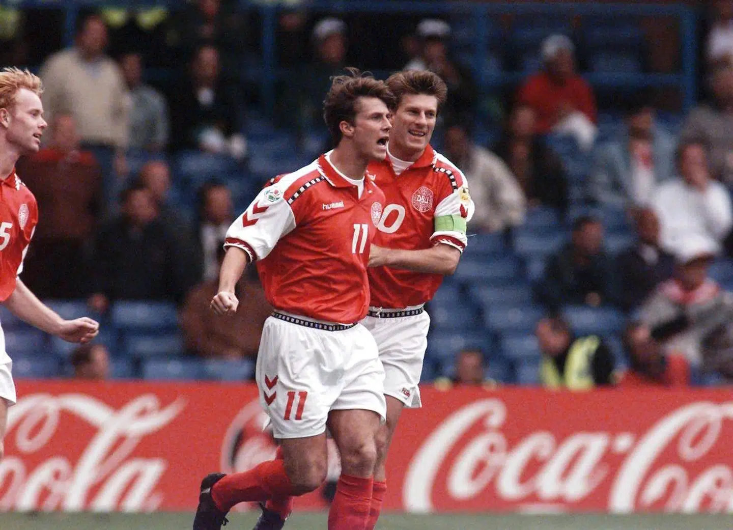 Selvom Danmark vandt 3-0 over Tyrkiet i den sidste gruppekamp, var det ikke nok til at gå videre til kvartfinalen ved EM i 1996.