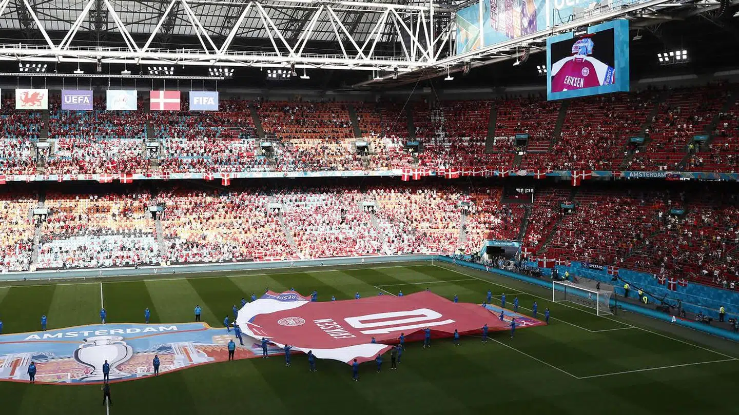 Christian Eriksen bliver hyldet inden Danmarks kampe ved EM.