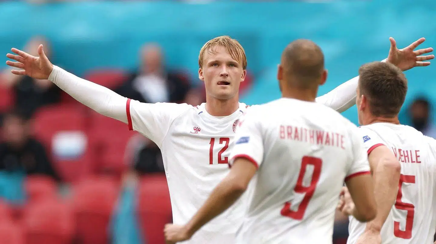 Kasper Dolbergs mål mod Wales kom efter en klinisk afslutning.