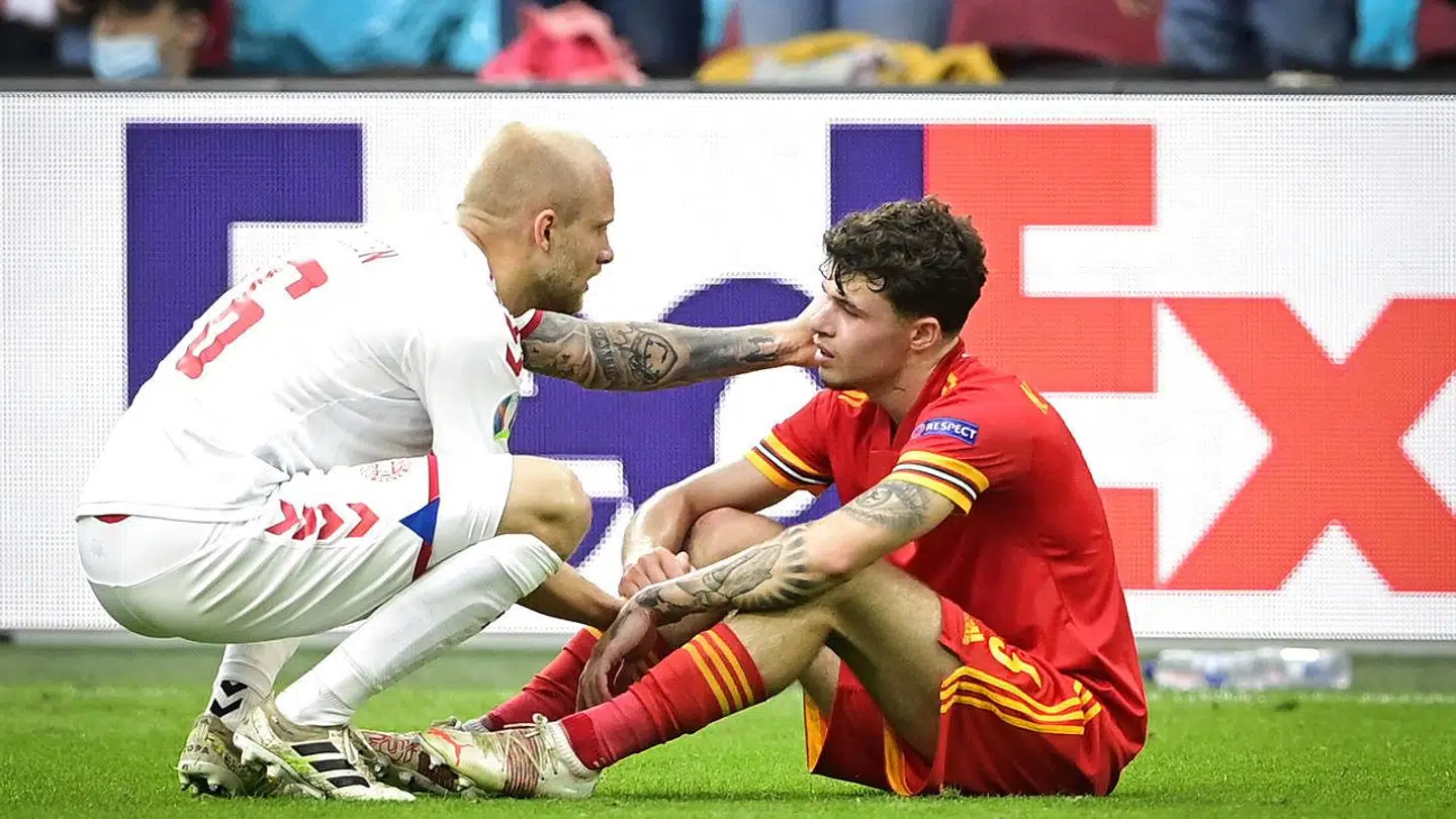 Nicolai Boilesen fik spilletid mod Wales.