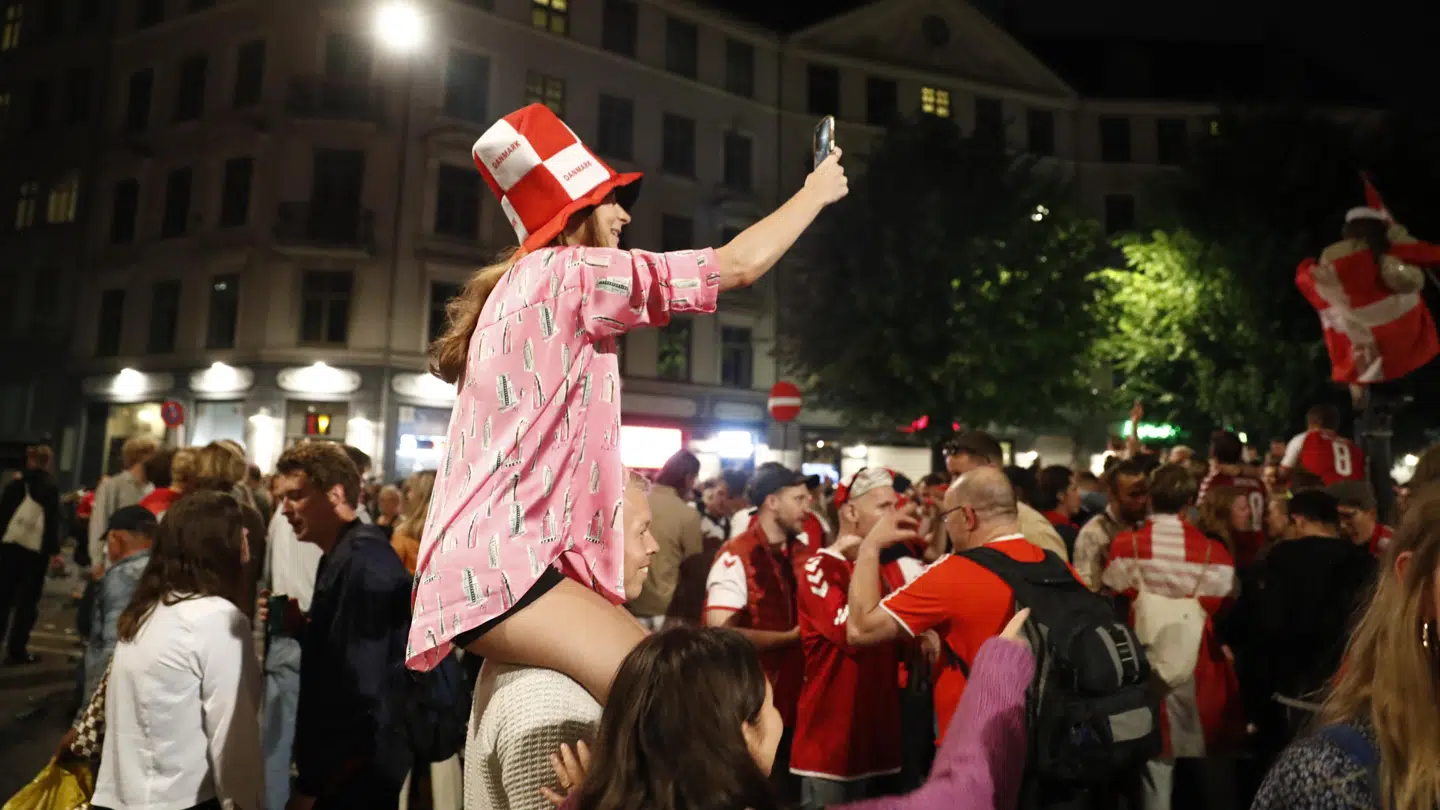 Københavnerne gik EM-amok lørdag aften.