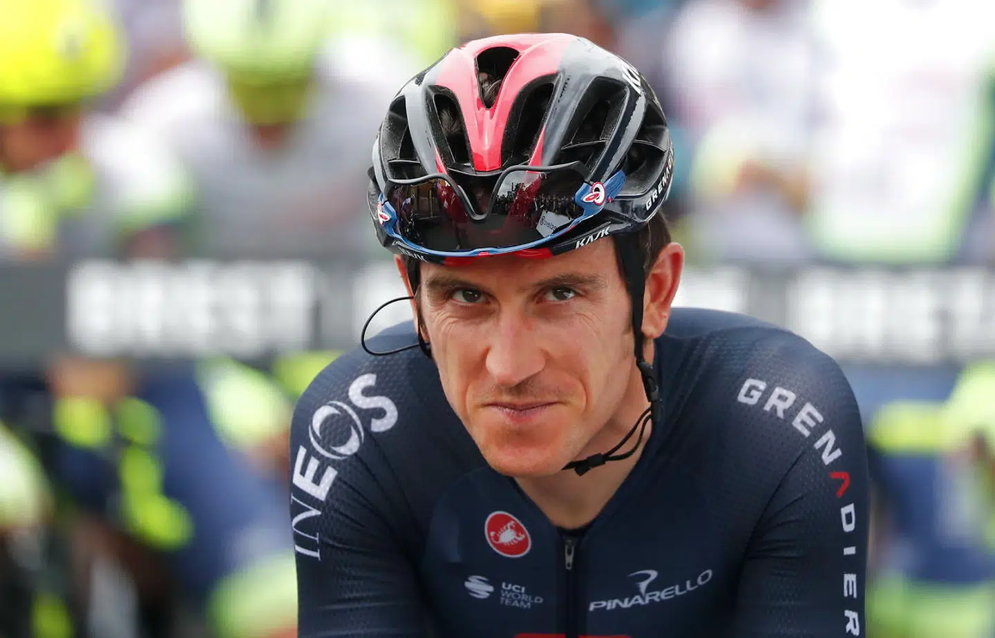 Geraint Thomas er sikker – Danmark ryger ud mod Wales.