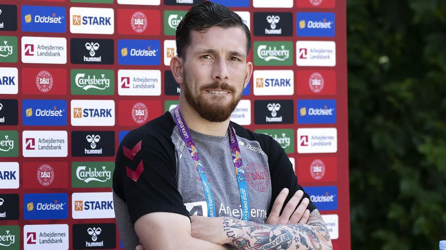 Pierre-Emile Højbjerg ville ikke tale om sin fars død dagen før EM-kampen mod Wales.