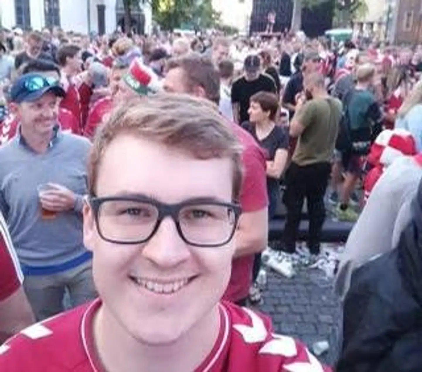 Martin ved VM i 2018, hvor han mødte Sascha.