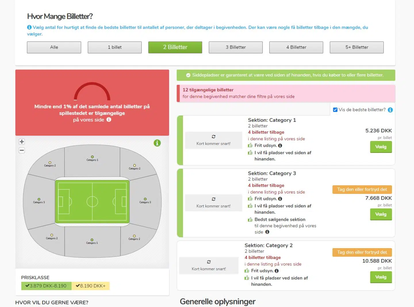 Priserne er tårnhøje på det sekundære marked til Danmarks kamp mod Rusland kort inden kampstart.