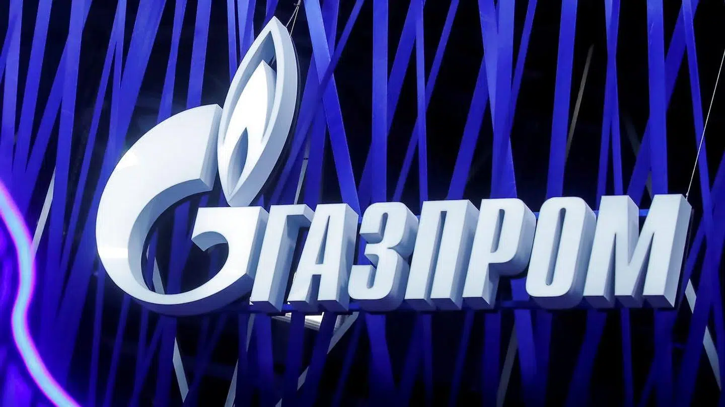 Den russiske naturgas-gigant Gazprom.