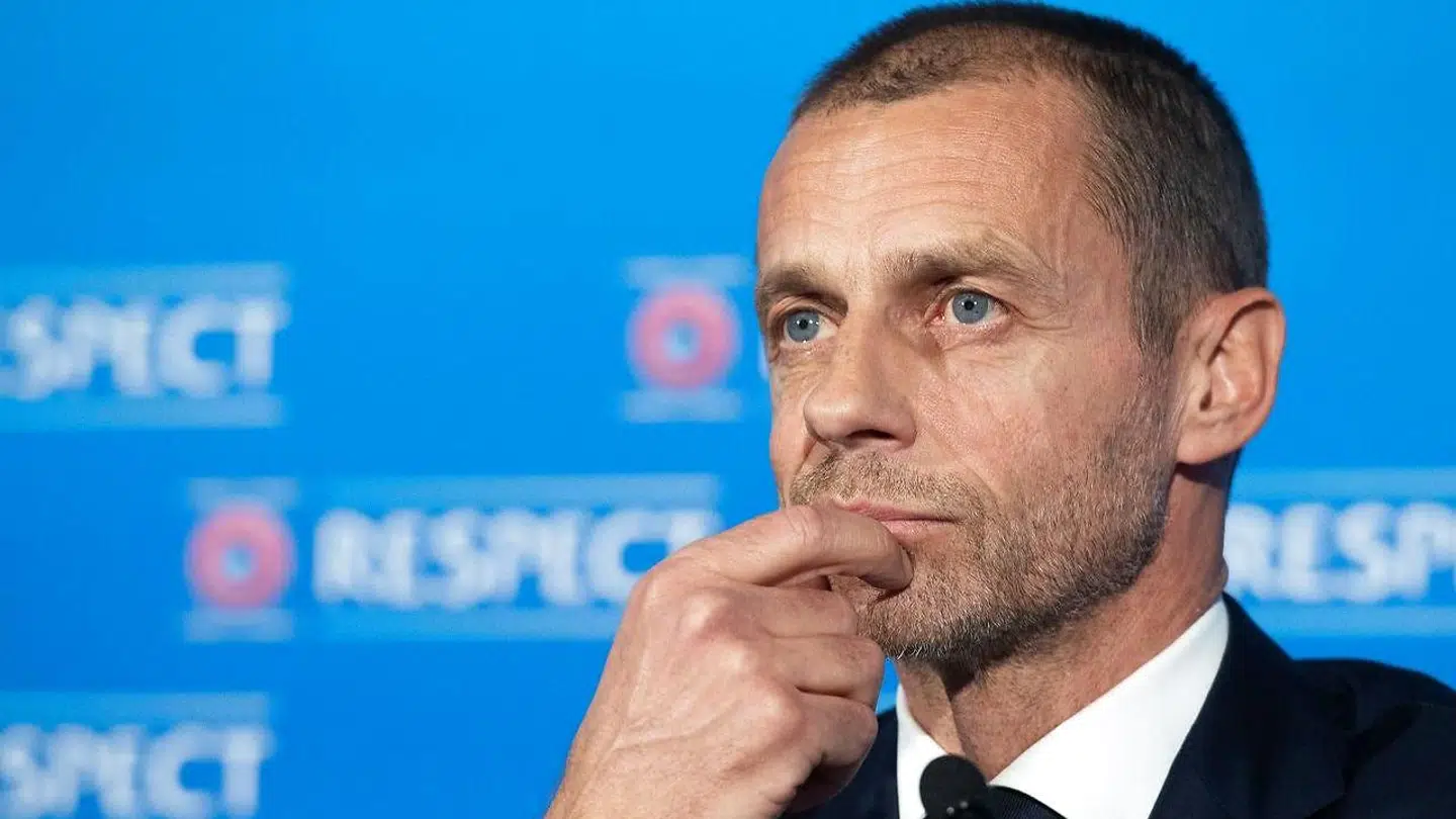 Den slovenske præsident for UEFA Aleksander Ceferin.