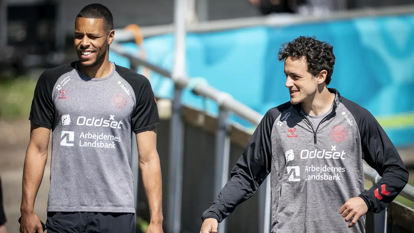 Thomas Delaney var grædefærdig, da Eriksen fik hjertestop. Nu er han heldigvis smilende igen.