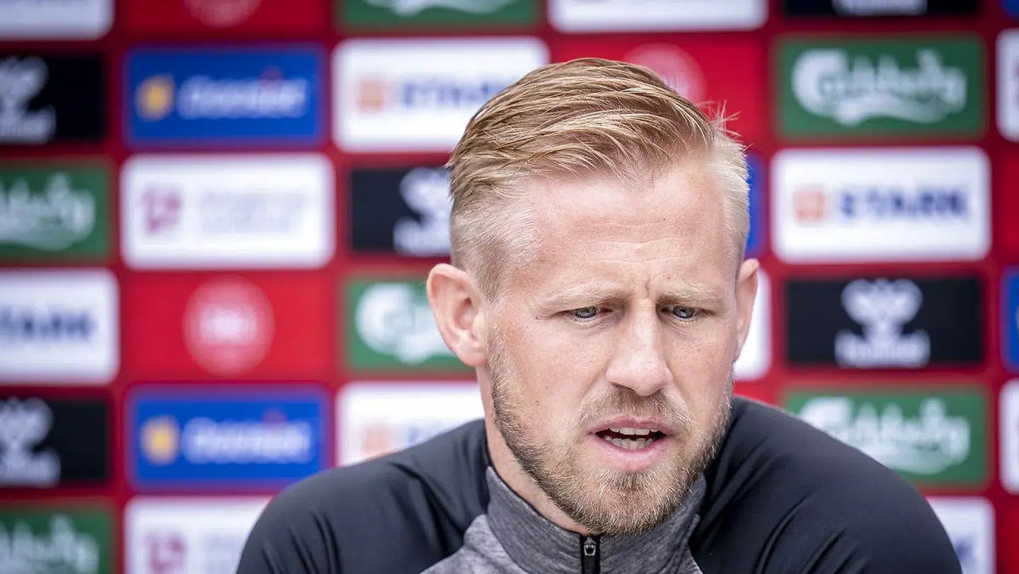 Kasper Schmeichel er ikke tilfreds med UEFA.