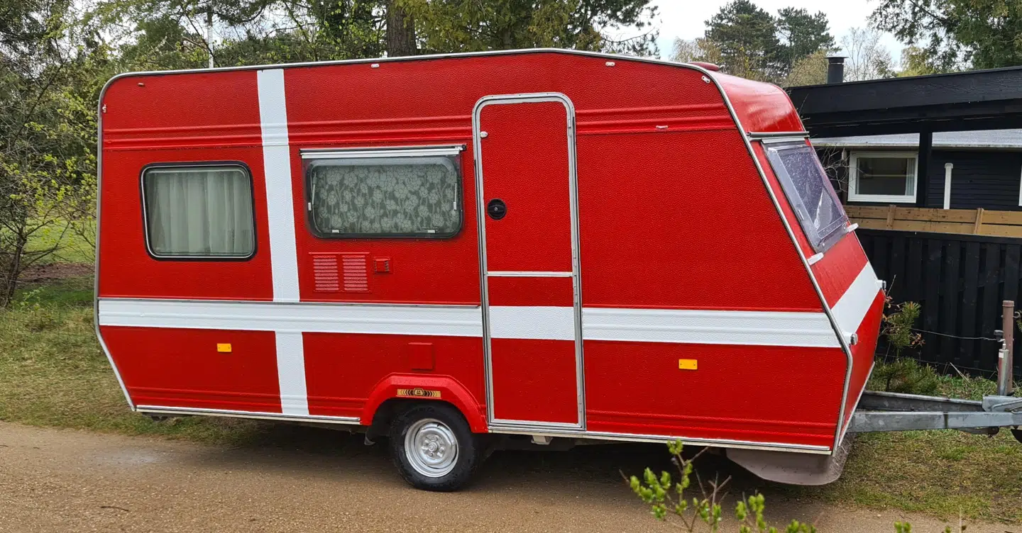 Campingvognen er klar!