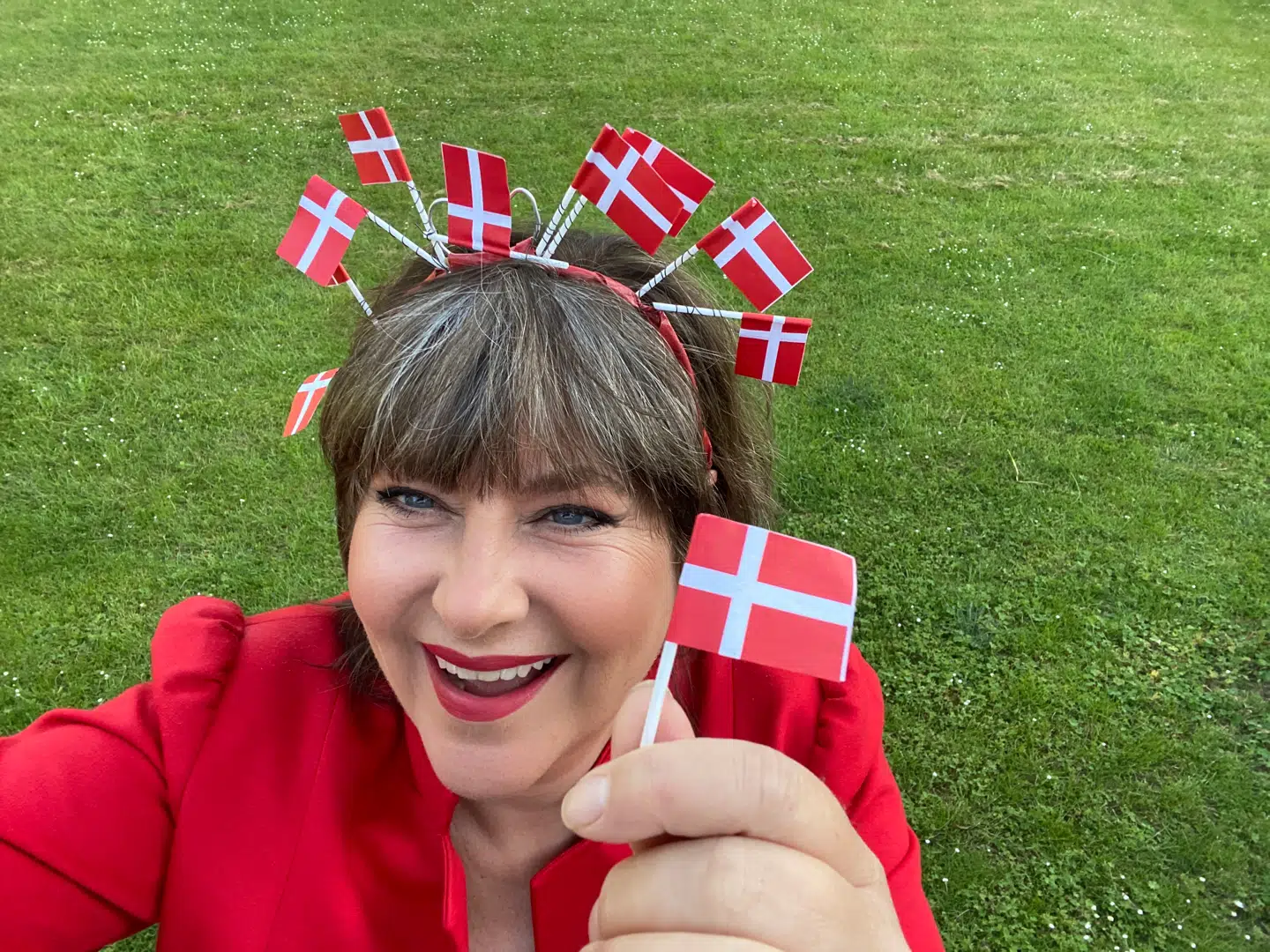 Dodo flager for Danmark.