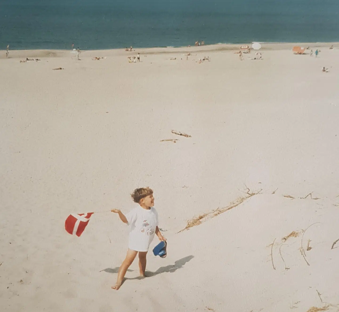 Anne-Lise Christensens søn i 1992.