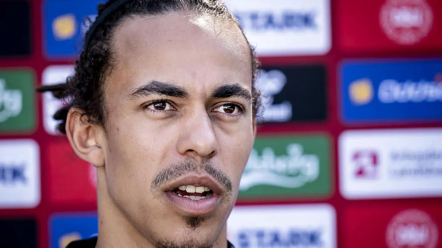 Yussuf Poulsen får gået en del på Marienlyst Strandhotel.