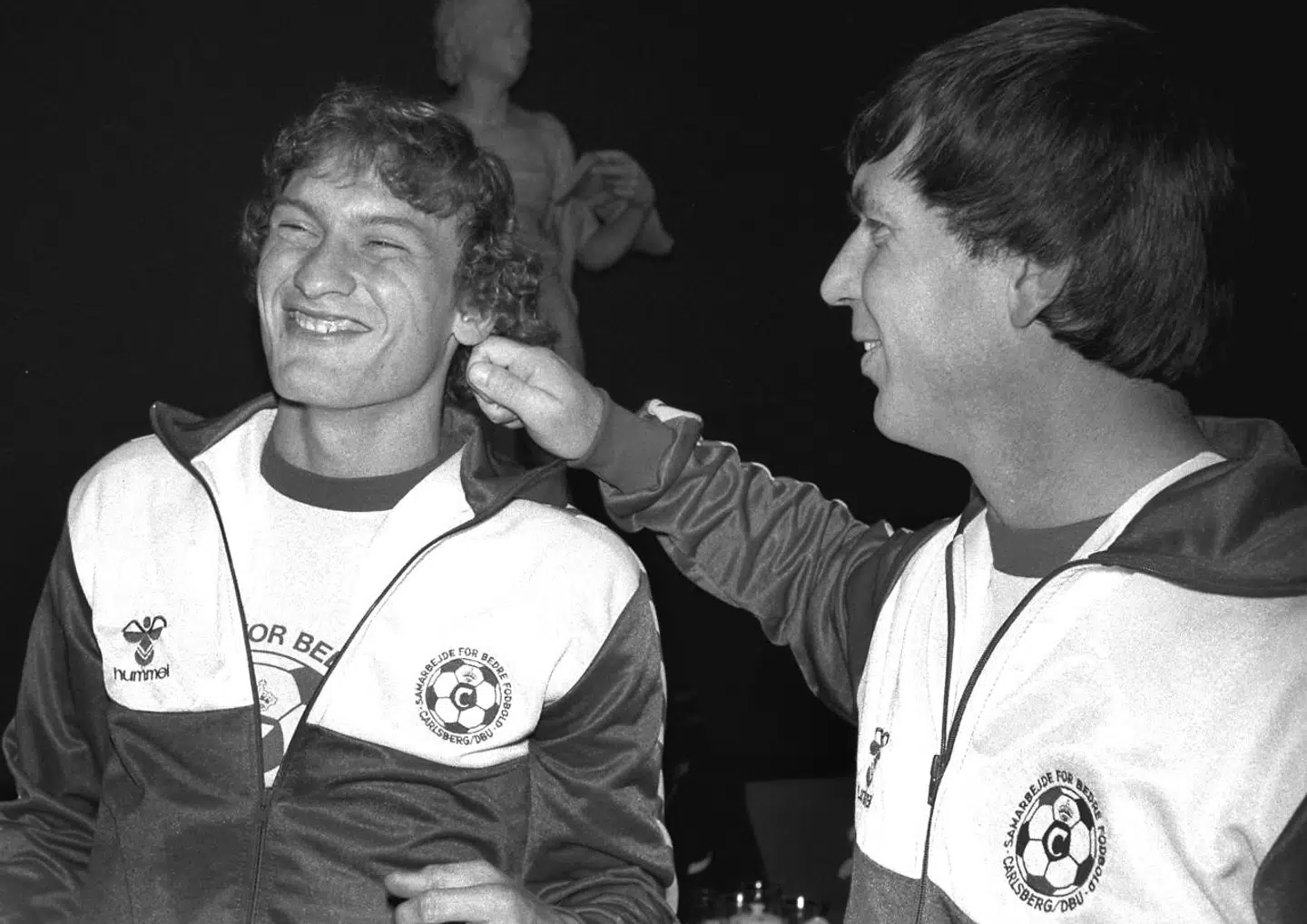 Sepp Piontek måtte holde Preben Elkjær i ørerne.