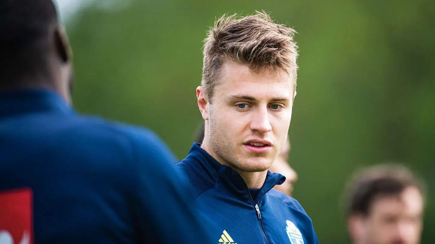 22-årige Mattias Svanberg er også ramt af coronavirus.