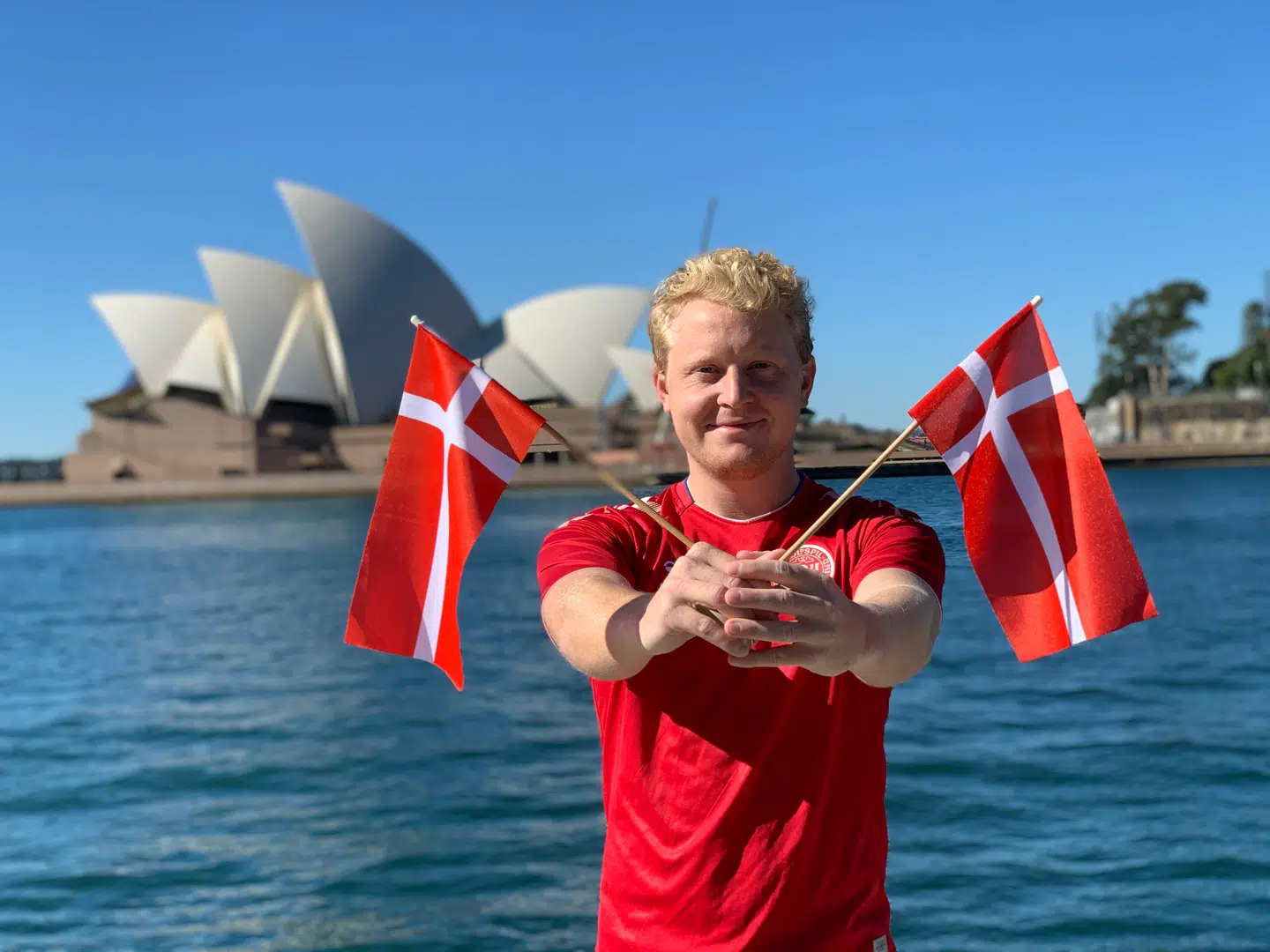 Nikolaj Tangaa Thorngaard er klar til at heppe på Danmark fra Australien.