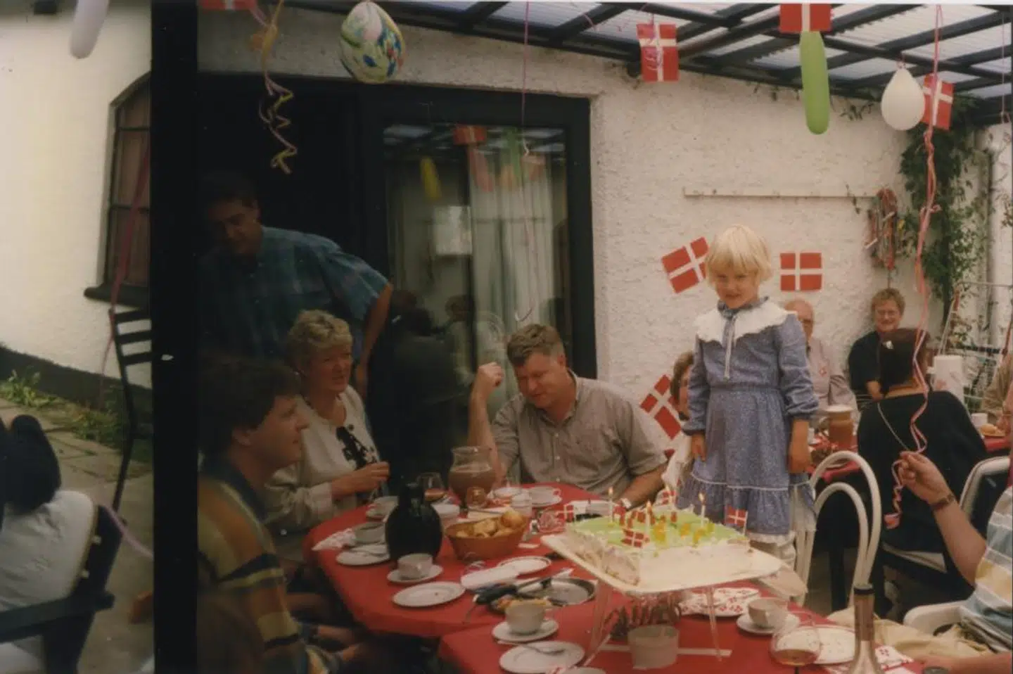 Da Emilie var barn, holdt de altid børnefødselsdag med EM-tema og fodboldlagkage.