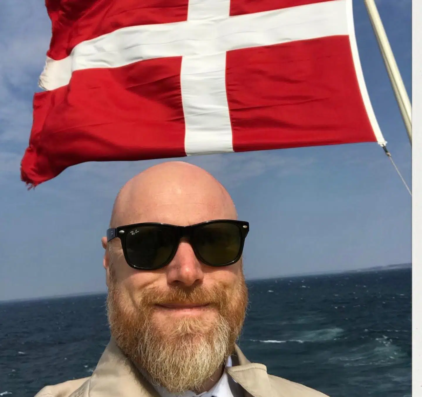 Mads Steffensen flager også for Danmark.