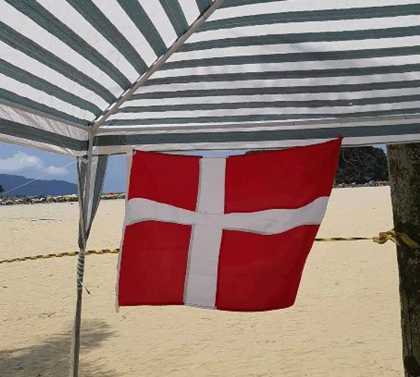 Der flages med dannebrog i Brasilien.