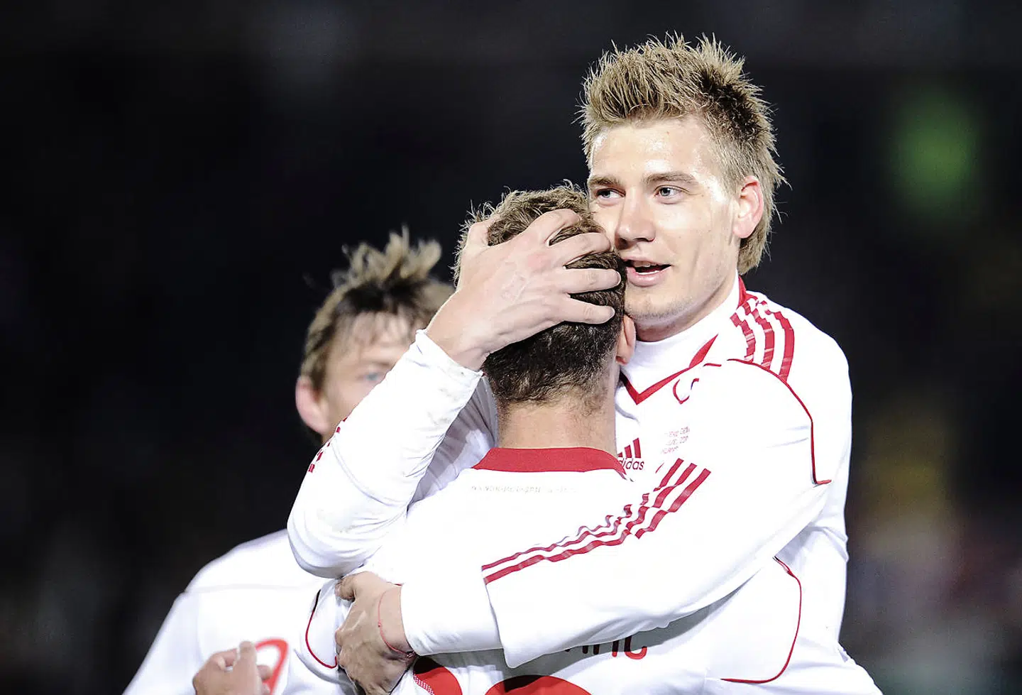 VM i Sydafrika. Danmark - Cameroun. Nicklas Bendtner til 1-1.