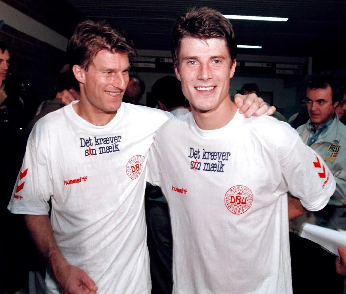 Michael og Brian Laudrup i 1990'erne.