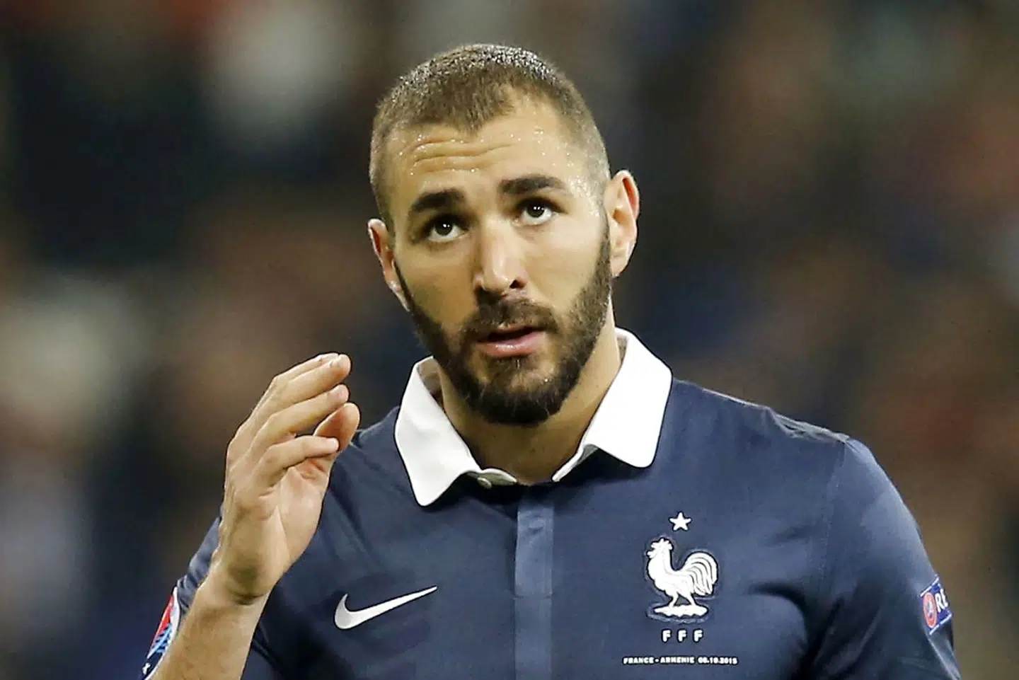 Karim Benzema spillede sin seneste landskamp for Frankrig i 2015.