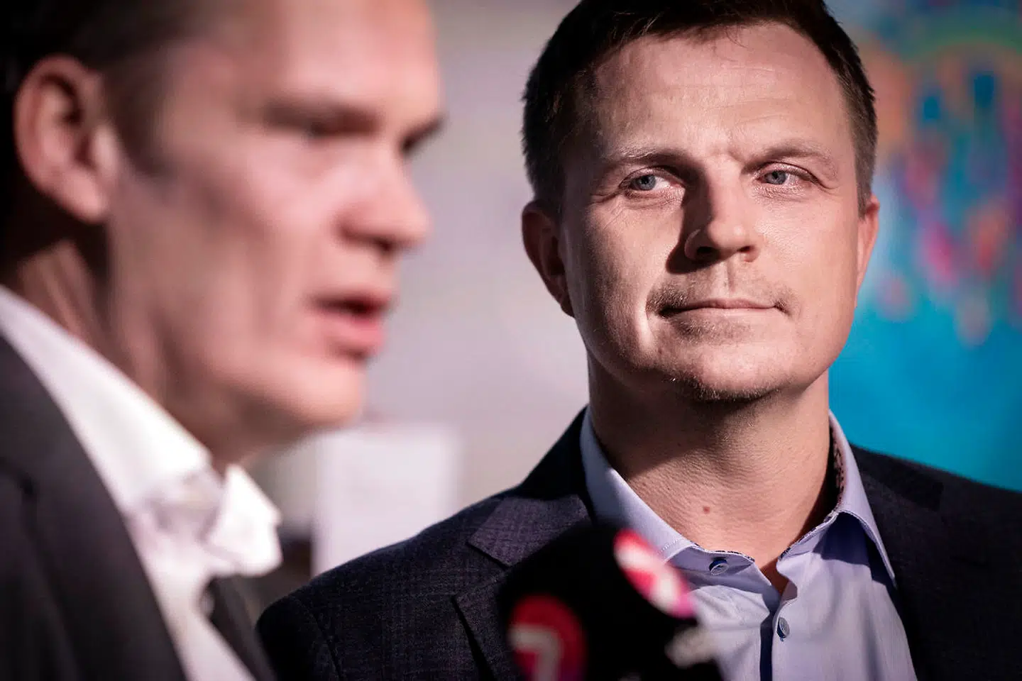 Streamingtjenesten Viaplay holder pressemøde med værter og fodboldeksperter som Jesper Grønkjær om dækning af EURO 2020, København 28 janaur 2020. (Foto: Liselotte Sabroe/Ritzau Scanpix)