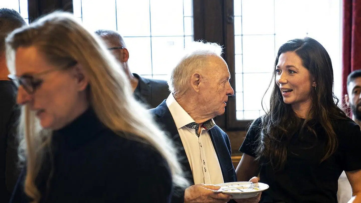 Mogens Palle og Sarah Mafoud har fra begyndelsen dannet et tæt partnerskab. (Foto: Ida Guldbæk Arentsen/Ritzau Scanpix)