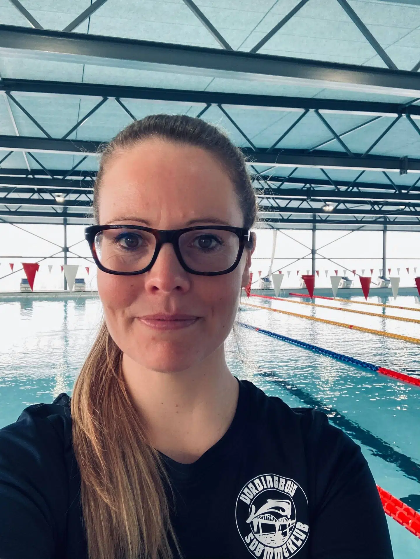 Camilla Nordhald er formand i Vordingborg Svømmeklub. Under coronapandemien har de oplevet en kraftig nedgang i medlemstallet.