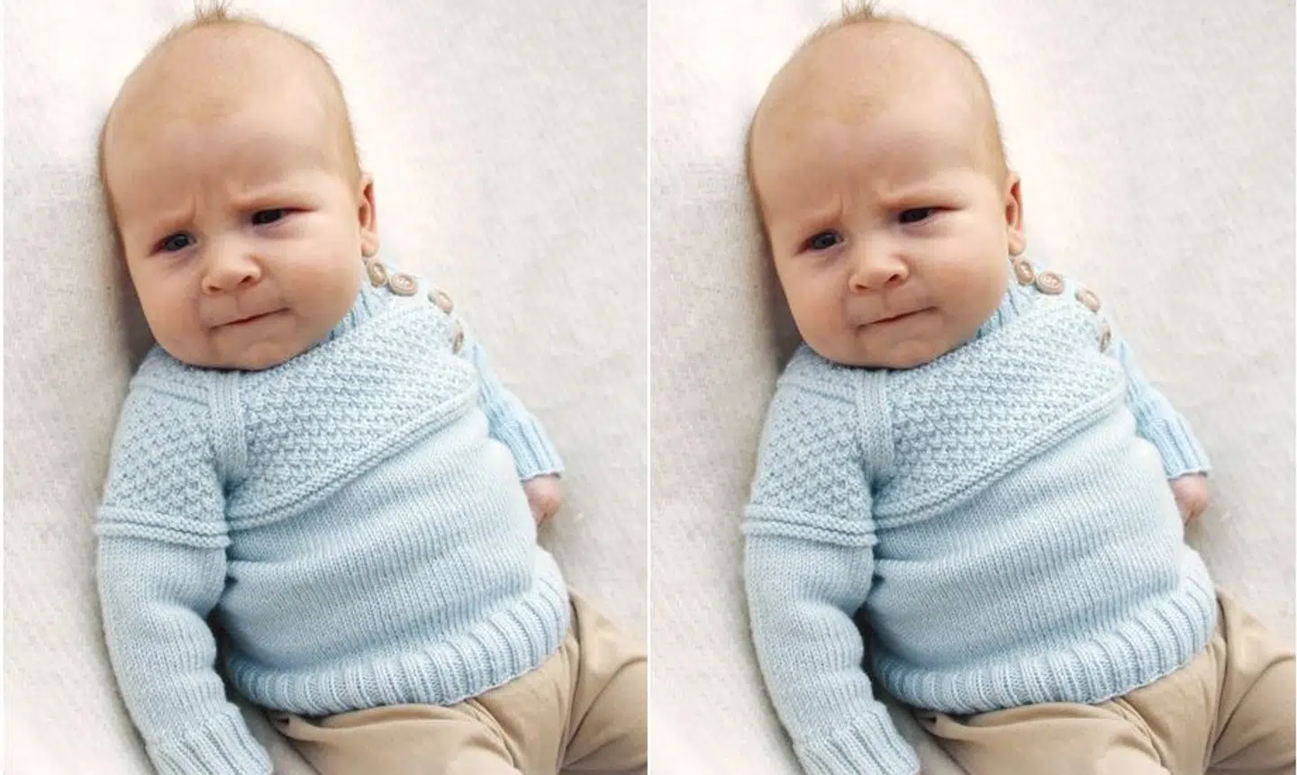 McDreamy by DROPS Design Baby Blue striktrøje