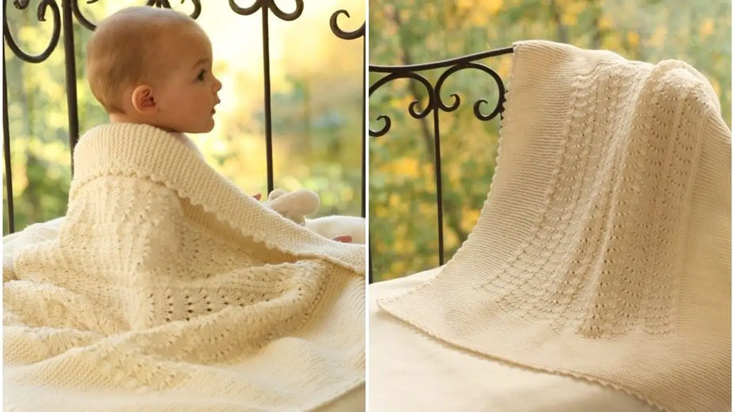 Princess Chantilly by DROPS Design Babytæppe