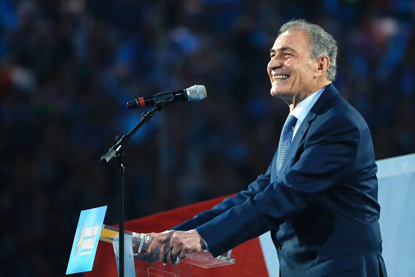 Hassan Moustafa, præsident i IHF.