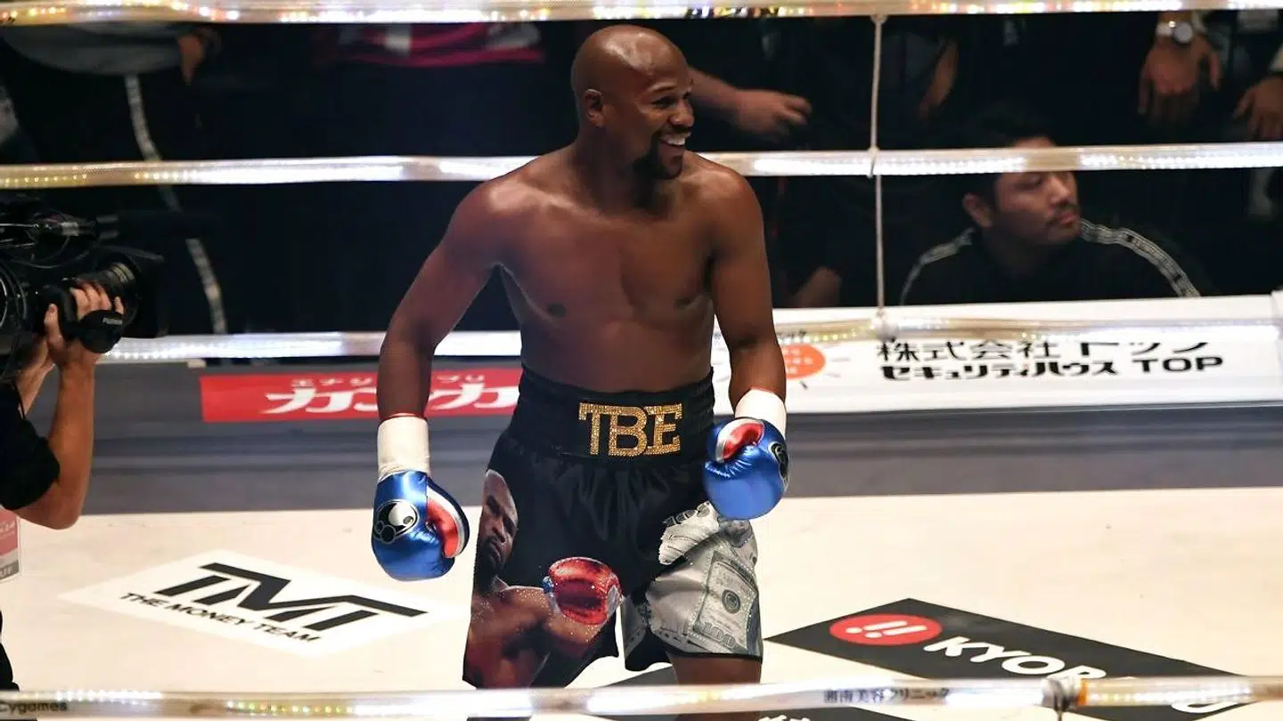 43-årige Floyd Mayweather har aldrig tabt en boksekamp.