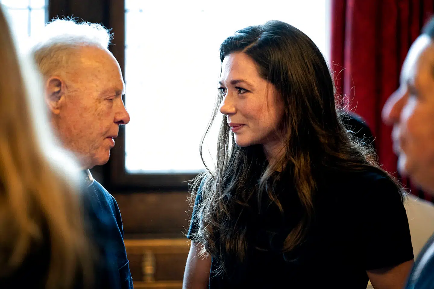 Mogens Palle og Sarah Mafoud må opgive drømmen om en VM-kamp i Las Vegas. (Foto: Ida Guldbæk Arentsen/Ritzau Scanpix)