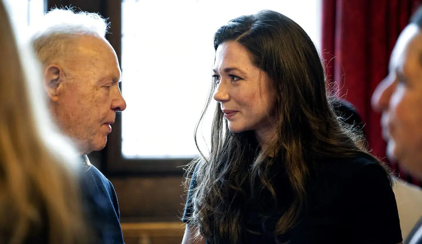 Mogens Palle og Sarah Mafoud.