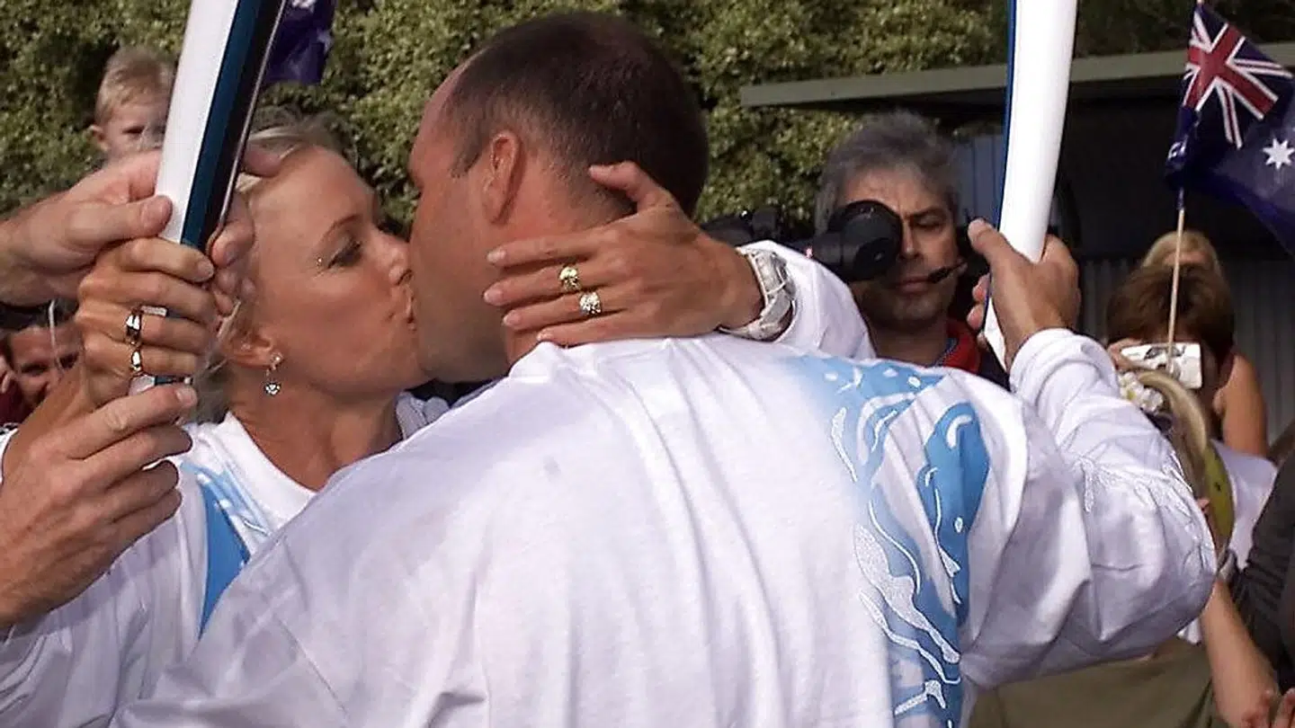 Lisa Curry og Grant Kenny tilbage i juni 2000.