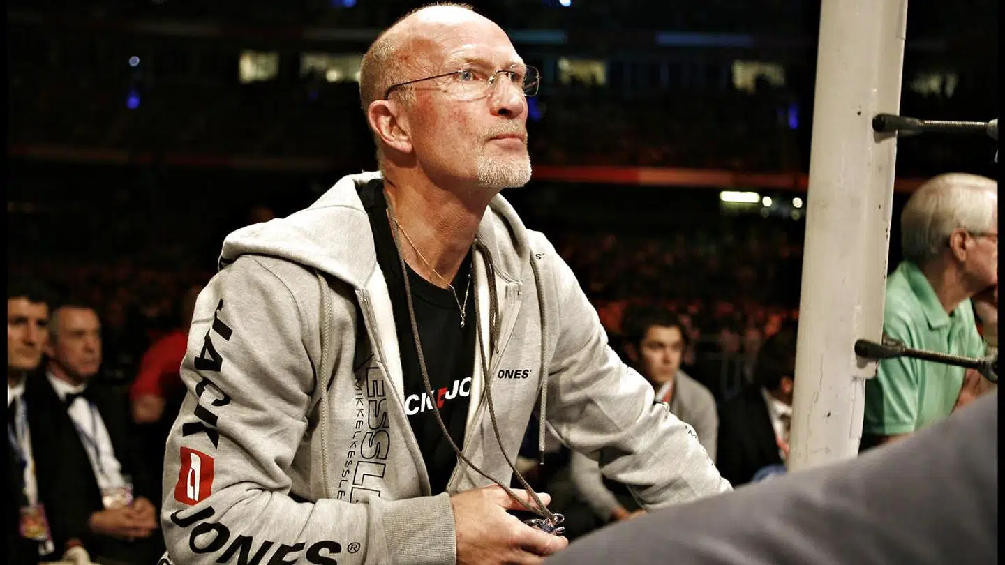 Ricard Olsen var træner for Mikkel Kessler.