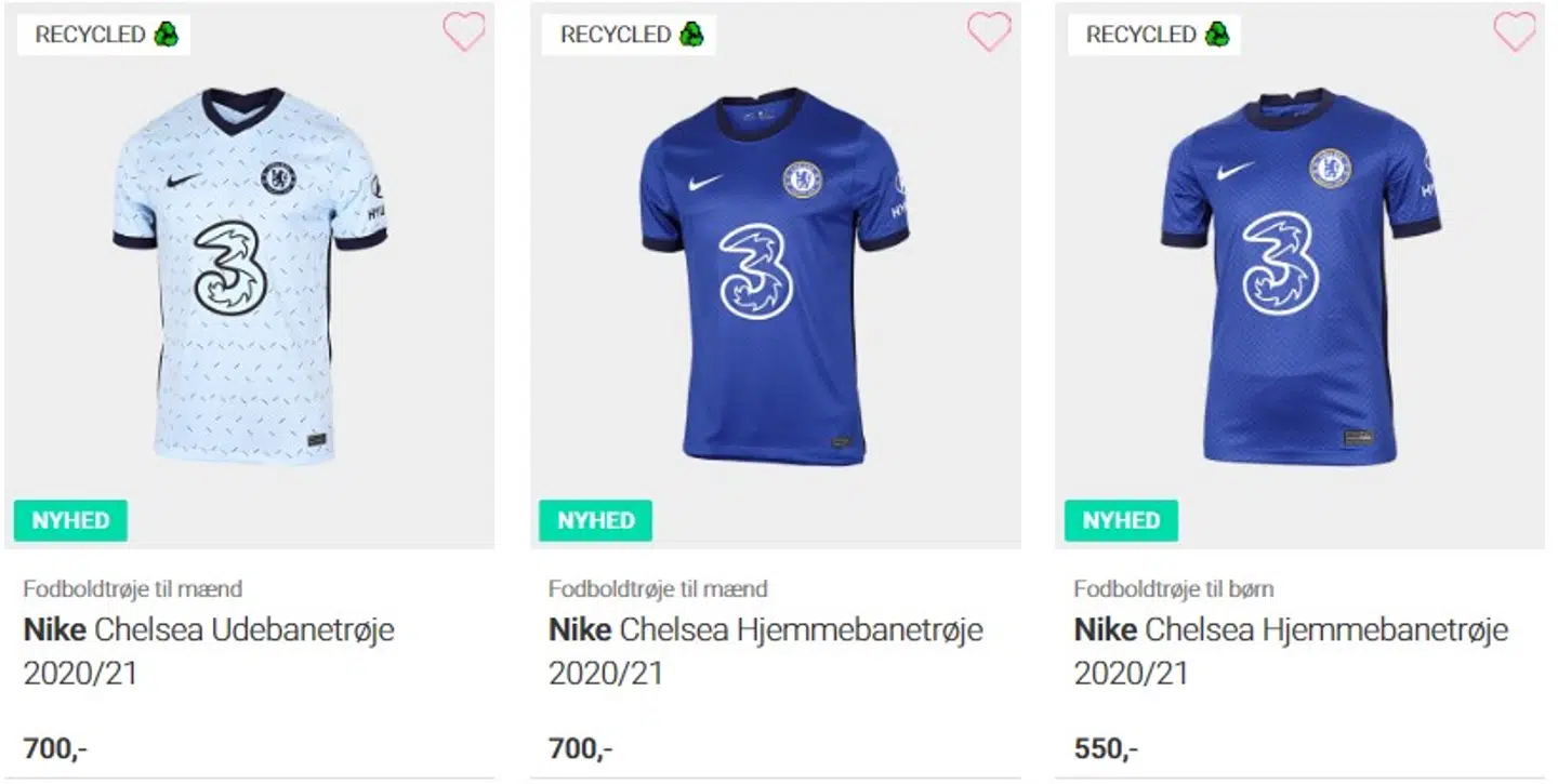 Find dit yndlingsbeklædningsgenstand af Chelsea og støt klubben.