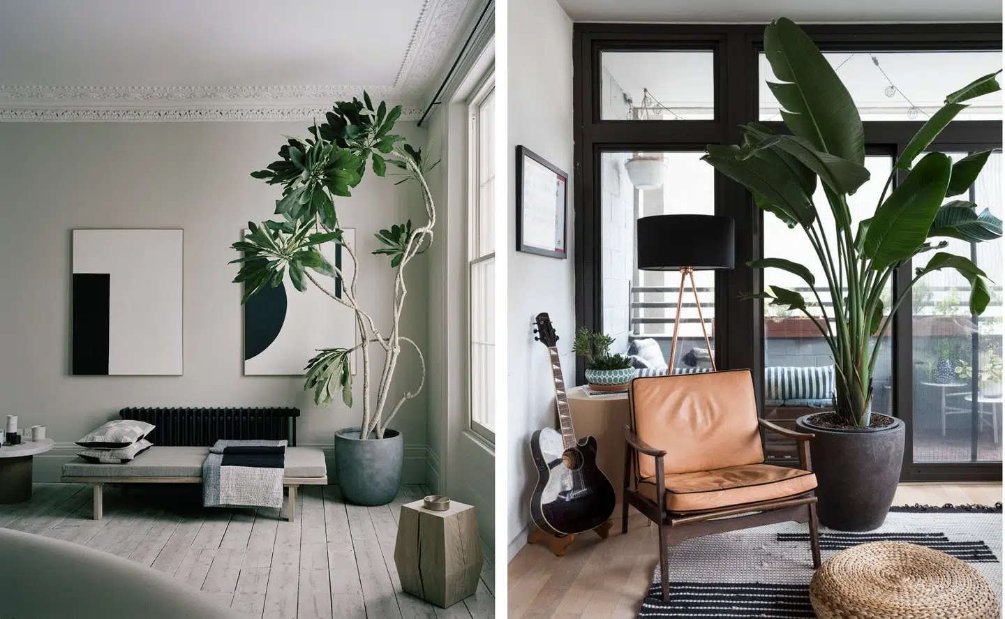 1) Minimalistisk indretning får nyt liv2) Mikser det maskuline med det femine