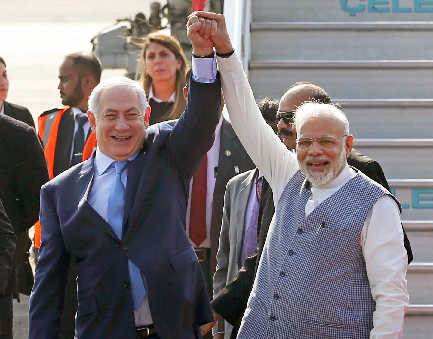 Benjamin Netanyahus besøg i New Dehli i 2018. Arkivfoto: AP, Scanpix