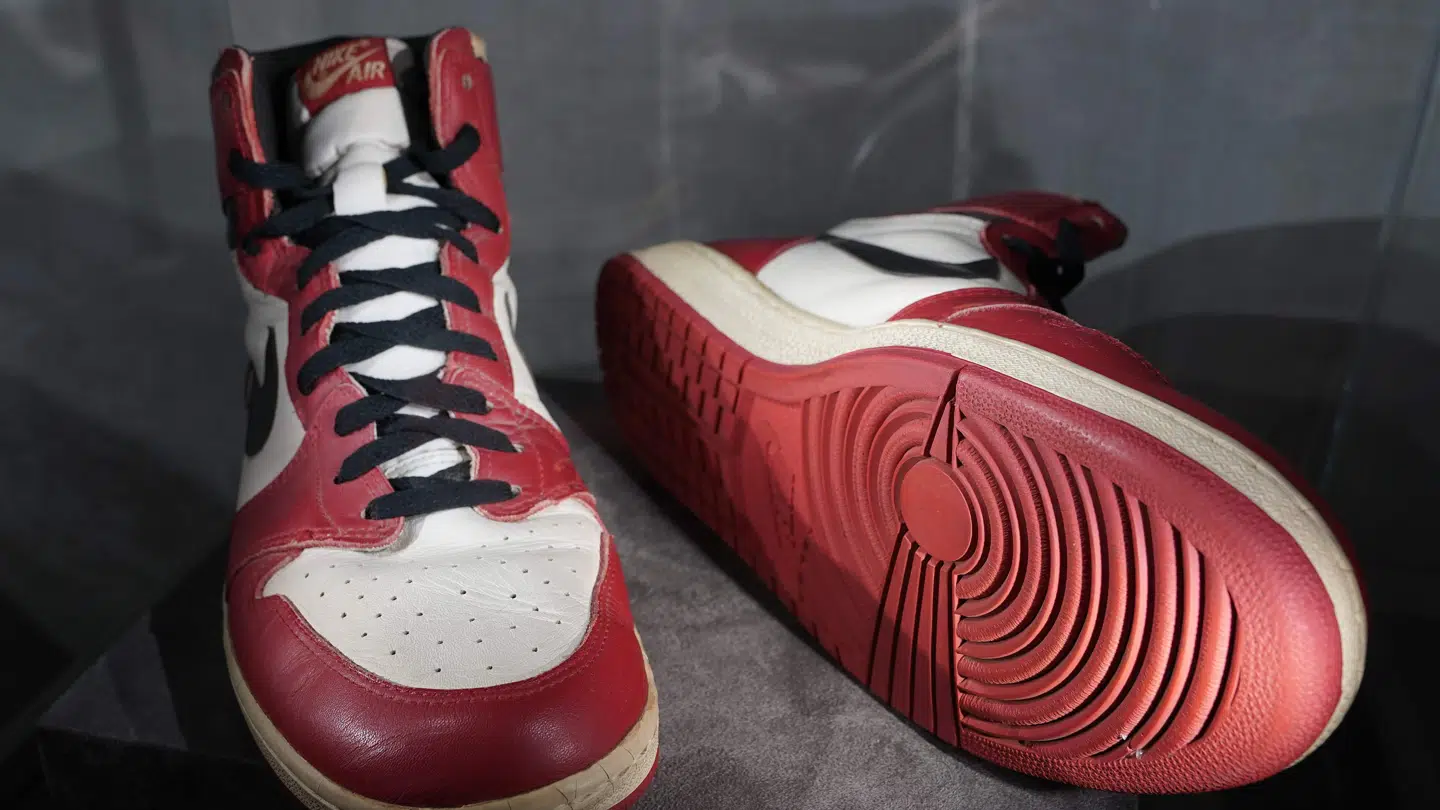 The Air Jordan 1 High.