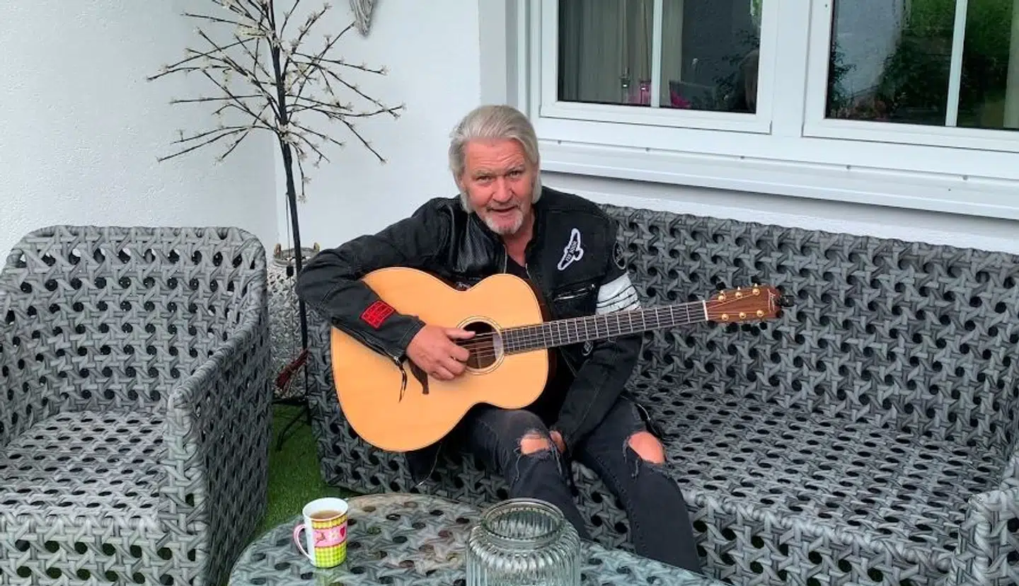 Johnny Logan lavede en meget sød hilsen til Majbritt.