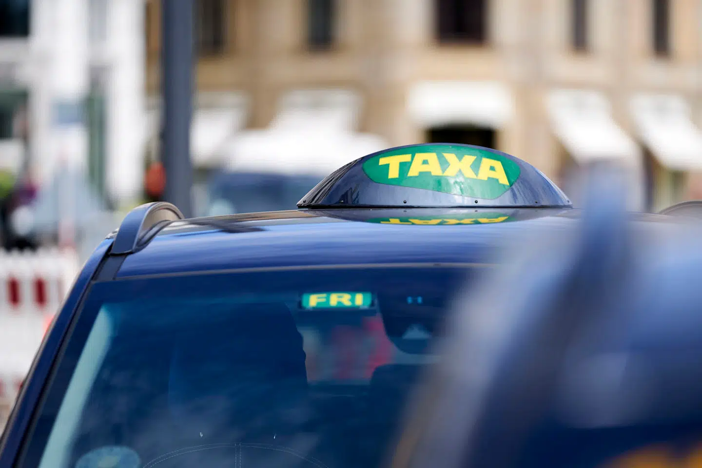 Taxi på Kongens Nytorv i København fredag den 28. maj 2021