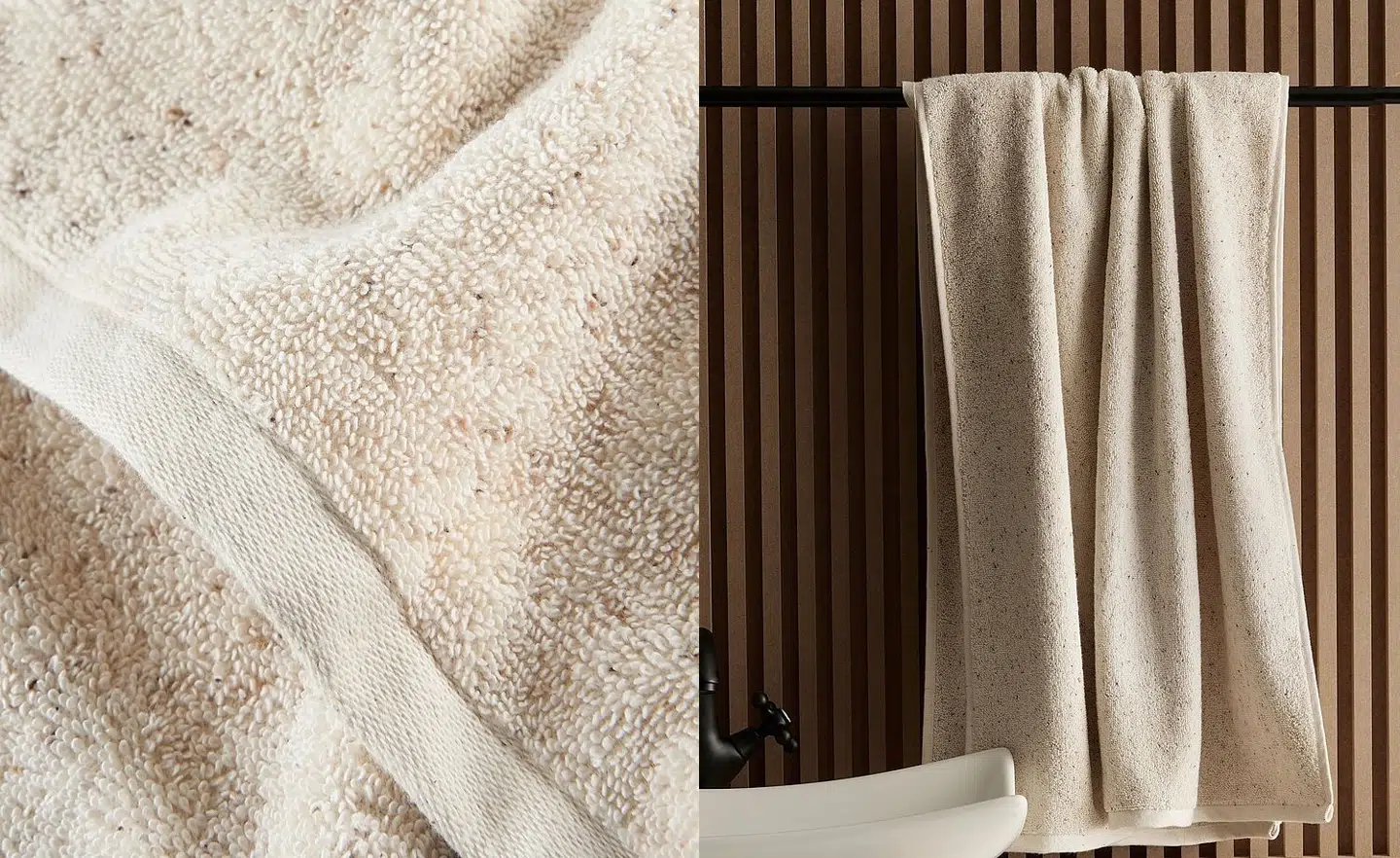 Et stort badehåndklæde er et must til strandturen.