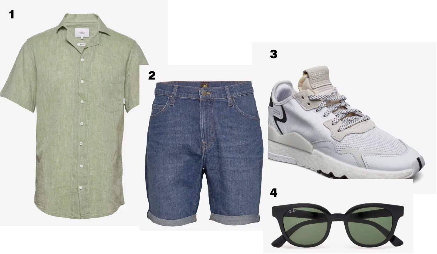 Du skal helt sikkert se skarp ud til daten, men det nytter ikke, hvis dit outfit er for varmt eller for koldt. Her kan en hør/bomuldsskjorte være helt perfekt.