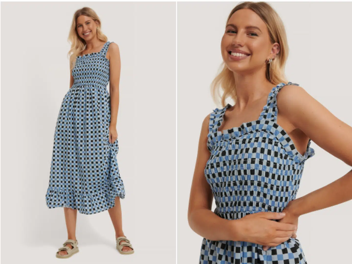 Smock kjole fra NA-KD