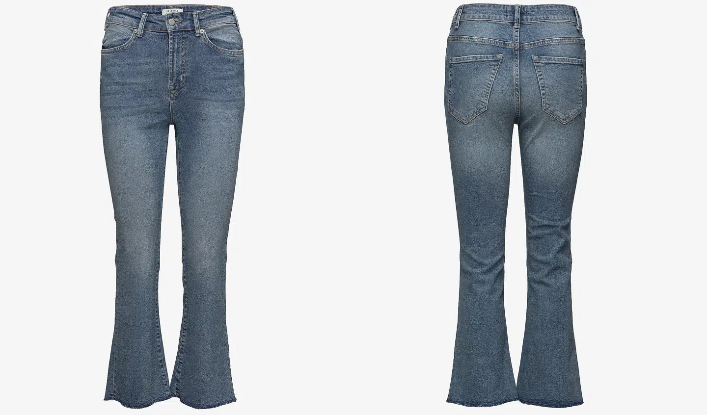 Selected Femme boot jeans i denim fra Boozt.com