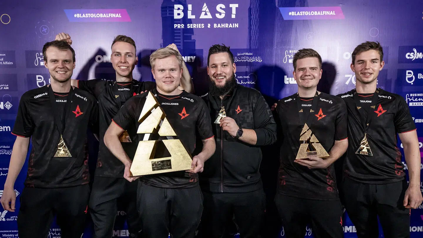 Astralis-stjernerne er blandt de bedst betalte Counter-Strike-spillere i verden.